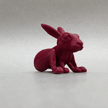 leaping hare 3d print model - Mito3D