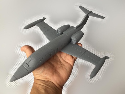 Learjet 35 escala 1 48 pasatiempo avión escala modelo modelo escala modelo 3d print model - Mito3D