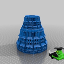 learn spanish tower verstehst architecture buildings structures 3d print model - Mito3D