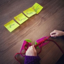 öğrenme bağcıklar öğrenmek at çocuklar à eklemek ayakkabı Montessori dantel up 3d print model - Mito3D