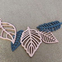 leaves necklace 3d print model - Mito3D