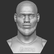 Lebron James 3d nba Lakers 3d print model - Mito3D