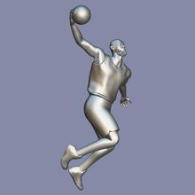 lebron james gadget nba basketball player lakers man men human character sculpture people 3d printing 3d print model - Mito3D
