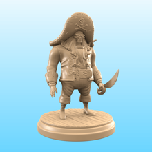 lechuck - monkey island art monkeyisland zombie skull pirate sword retro videogame undead evil statue 3d print model - Mito3D