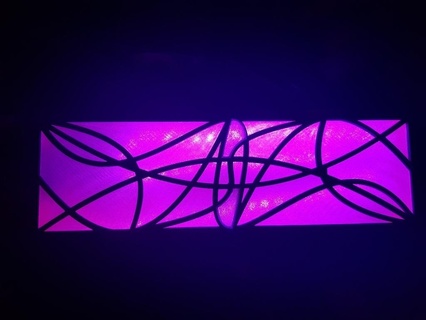 led lamp pegajoso luminária conduziu luz faixa decoração 3d print model - Mito3D