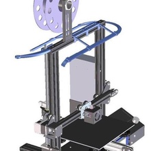 led strip frame ender 3 pro attrezzo guidato striscia 3d stampante Accessori 3d print model - Mito3D