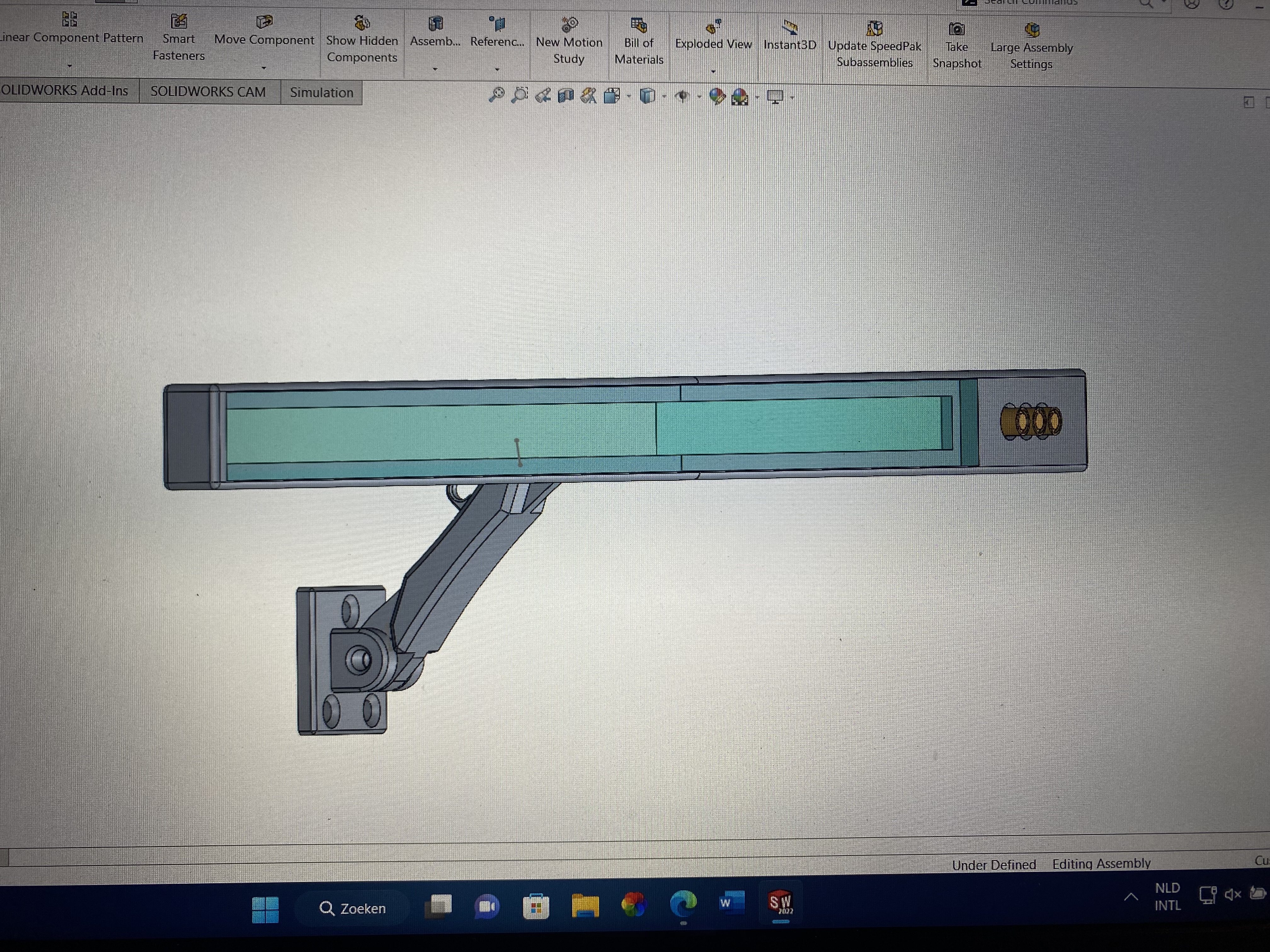 Led bar duvar tepesi ışık çerçeve 3D print model - Mito3D