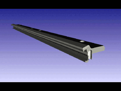 Led bar 35cm destek ledler ender aydınlatmak 3d print model - Mito3D
