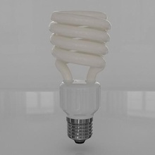 led bulb architecture living bedroom room lounge tv hall tubelight glow light 3d print model - Mito3D