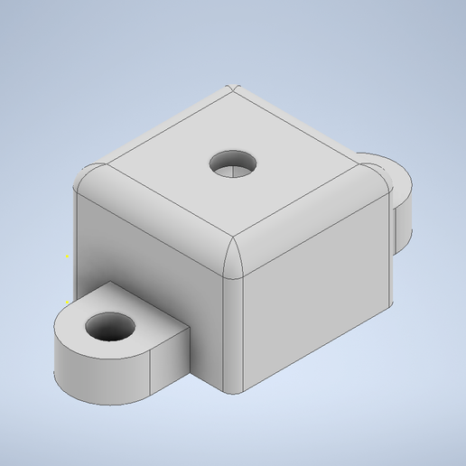 led case del box support diy electronics electronic 3D print model - Mito3D
