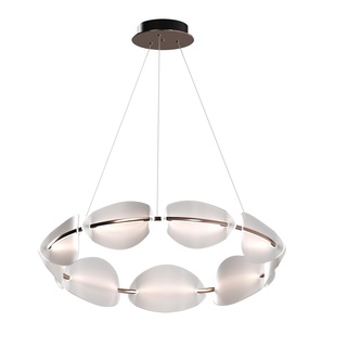 LED lustre lampe éclairage lumière suspendu décor intérieur classique laiton ampoule ensemble meubles accessoire plafond luminaire décoratif 3d print model - Mito3D