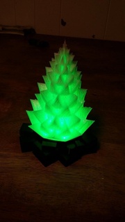 led christmas tree decoration 3d printing 3d print model - Mito3D