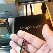 led clips snapmaker de la herramienta Impresora 3d accesorios accesorio tira luz del el 3d print model - Mito3D