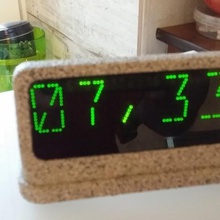 led clock roboc tool electronics 3d print model - Mito3D