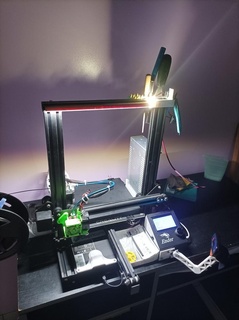 led cob ender 3 creality support 3d printer accessories 3d print model - Mito3D