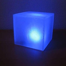 led cube night light 3d print model - Mito3D