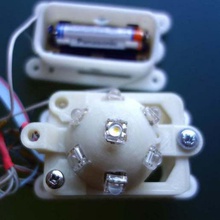 diodo emissor de cúpula arduino pro mini titular ferramenta a parte monte eletrônica diy montagem caso acessório 3d print model - Mito3D