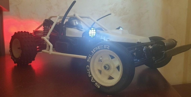 led holders hirobo bearcat tomcat bearcatss r c vehicles remote control 3d print model - Mito3D
