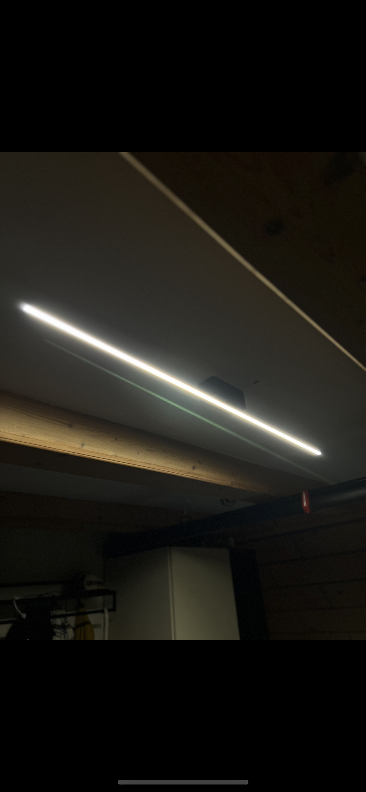 LED lampe moderne bande logement lampes 3D print model - Mito3D