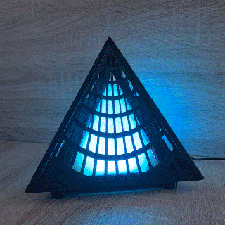 led lamp decoration ornament art home decorative rgb adressable night light 3d print model - Mito3D