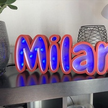guidato lampada Milano moda aquilone bambini 3d print model - Mito3D