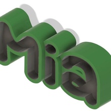 Led Lamba Mia 3d print model - Mito3D
