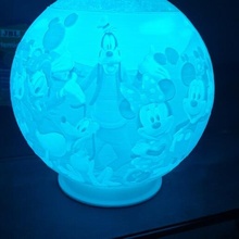 led lamp mickey minnie & sphere ambiance lighting pat patrol rather disney globe child light night 3d print model - Mito3D