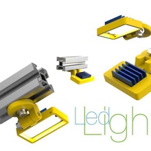 ışık 3d yazıcı led aracı aksesuarları cob 3d print model - Mito3D