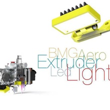 led light bmg aero extruder tool 3d printing 3d print model - Mito3D