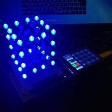 ışık difüzör 3 mm LED 5 led aracı elektronik 3d print model - Mito3D