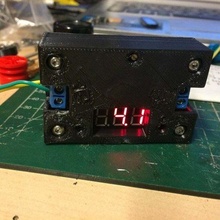 LED lm2596 voltaje regulador caso funda electrónica 3d print model - Mito3D