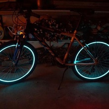 led suportes de bicicleta luz ferramenta brilho escuro eletrônica 3d print model - Mito3D