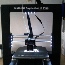 Led bağlar Wanhao i3 çerçeveler 3d print model - Mito3D