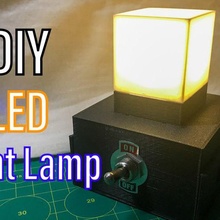 LED nuit lampe outil 3d imprimante pièces 3d print model - Mito3D
