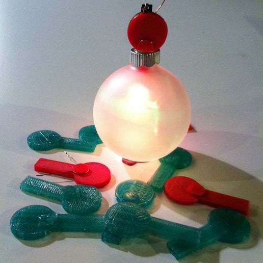 led-ornament-topper verschiedene xmas ornament led - Elektronik 123d 3D print model - Mito3D