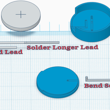LED relais contact testeur arduino cr2032 batterie indicateur électronique 3d print model - Mito3D