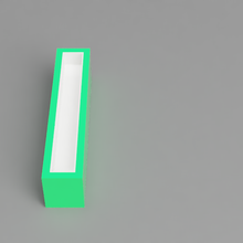 LED Zeichen Brief Kunst Poster Lampe 3d print model - Mito3D