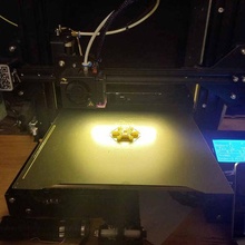 LED projecteur vslot agrafe ender 3 cr10 lit éclairage outil bande ender3 3d print model - Mito3D