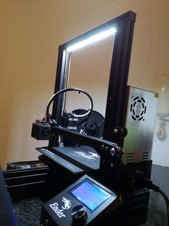 conduziu faixa grampo Ferramentas crialidade ender 2 3 suporte 3d_printer_accessories 3d print model - Mito3D