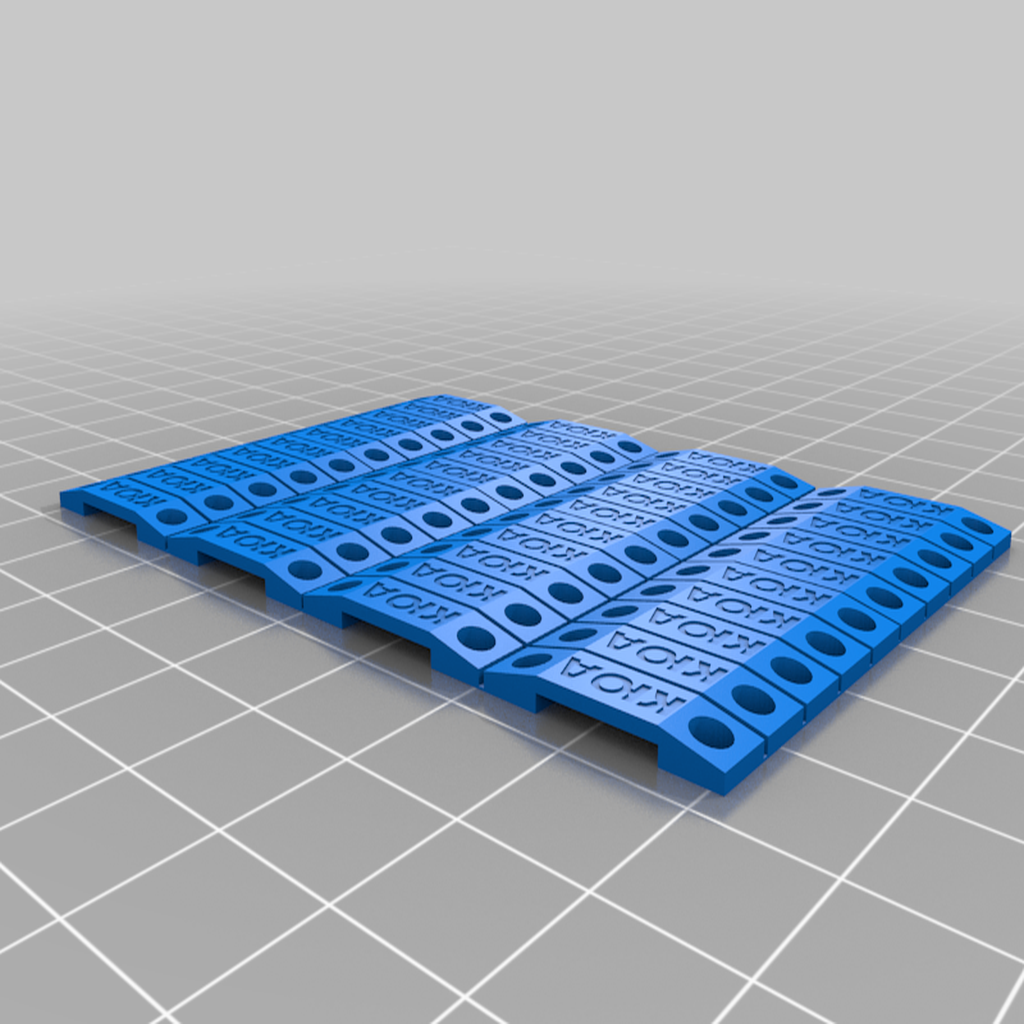 LED bande clips mini facile impression monter catégorisé 3D print model - Mito3D
