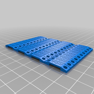 led strip clips mini easy print mount various miscellaneous uncategorized 3d print model - Mito3D