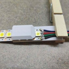 LED Streifen Inhaber apa102 144 Elektronik 3d print model - Mito3D
