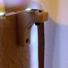 led strip light holder household 3d print model - Mito3D
