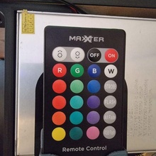led strip rgb remote control holder 3d print model - Mito3D