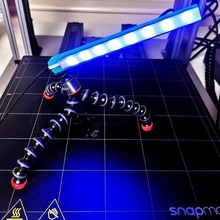 LED Unterstützung Gadget Foto Bild Laser Streifen Studio Farbe Halter rgb Prusa 3d print model - Mito3D