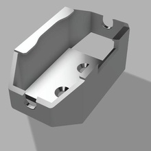 Led değiştirmek montaj adaptör onforu sabitleme dimmer duvar 3d print model - Mito3D
