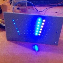 LED vu meter Panel lm3915 Werkzeug Audio Indikator Meter Vumeter Elektronik 3d print model - Mito3D