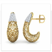 ledies earing j bali women jewelry wedding 3d print model - Mito3D