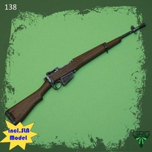 lee enfield nr5 jungle carbine - scale 1 4 gun rifle grg replica guns 3d print model - Mito3D
