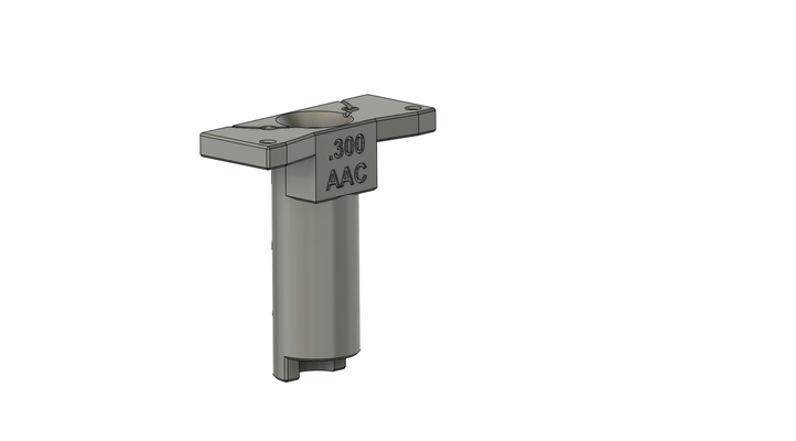lee loadmaster universal caso bainha alimentador solta tubo 300 aac queda energia ferramentas recarregar recarregando 3d print model - Mito3D